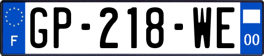 GP-218-WE