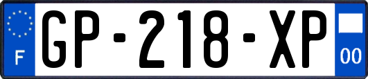 GP-218-XP