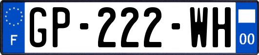 GP-222-WH