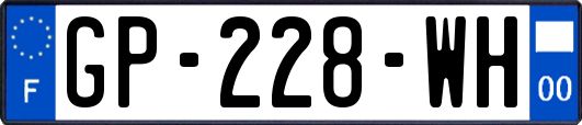GP-228-WH