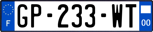 GP-233-WT