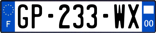 GP-233-WX