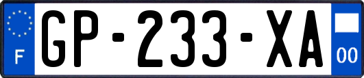 GP-233-XA