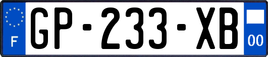 GP-233-XB