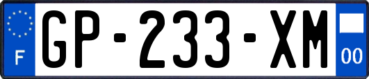 GP-233-XM