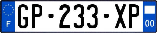GP-233-XP