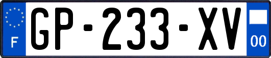 GP-233-XV