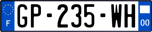 GP-235-WH