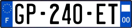 GP-240-ET