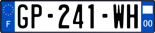 GP-241-WH