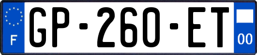 GP-260-ET