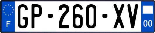 GP-260-XV
