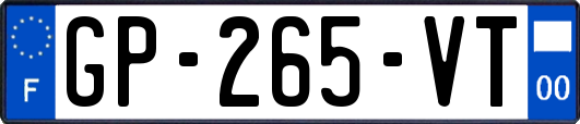 GP-265-VT