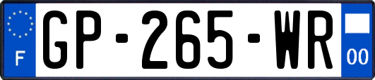 GP-265-WR
