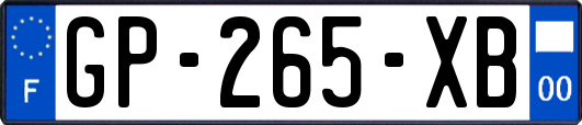 GP-265-XB
