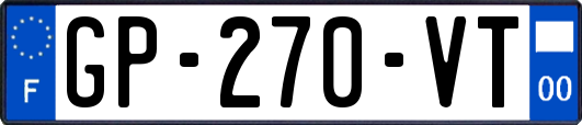 GP-270-VT