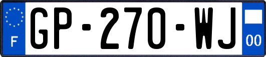 GP-270-WJ