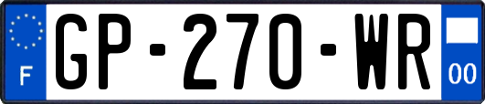 GP-270-WR
