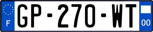 GP-270-WT