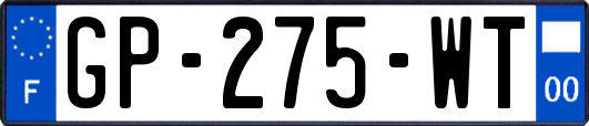 GP-275-WT