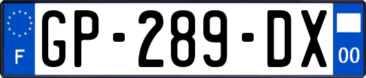GP-289-DX