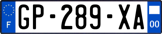 GP-289-XA