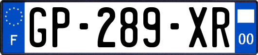 GP-289-XR