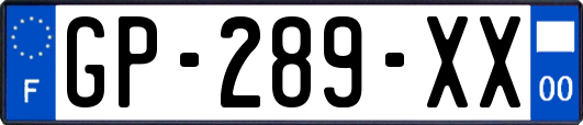 GP-289-XX