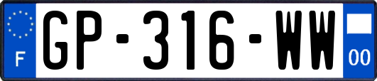 GP-316-WW