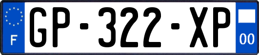 GP-322-XP