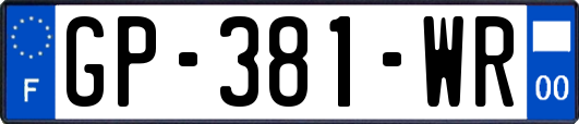 GP-381-WR