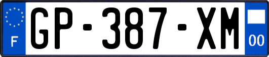GP-387-XM