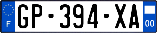 GP-394-XA