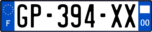 GP-394-XX