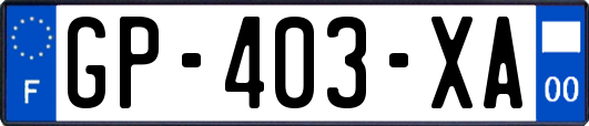 GP-403-XA