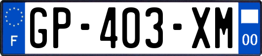 GP-403-XM