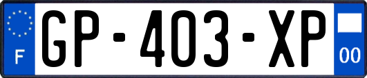 GP-403-XP