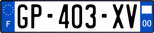 GP-403-XV