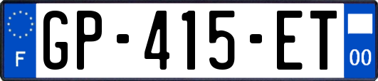GP-415-ET