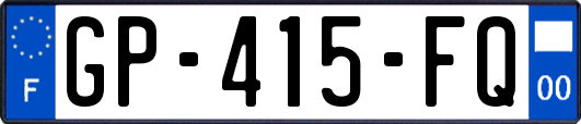 GP-415-FQ