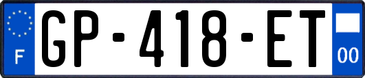 GP-418-ET