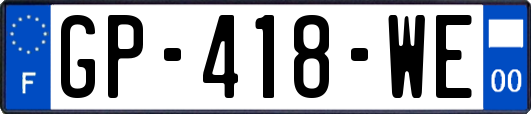 GP-418-WE