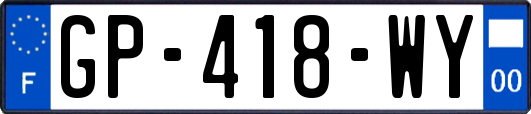 GP-418-WY