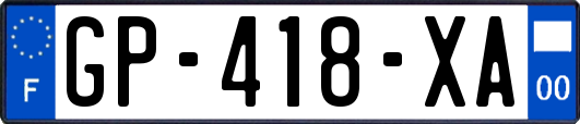 GP-418-XA