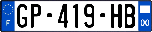 GP-419-HB