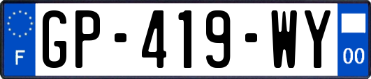 GP-419-WY