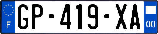 GP-419-XA