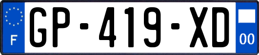 GP-419-XD
