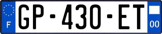 GP-430-ET