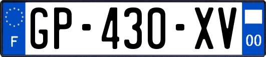 GP-430-XV